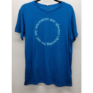 Jzd Women’s My Ancestors Are Always Cheering Me On Graphic Tee Shirt